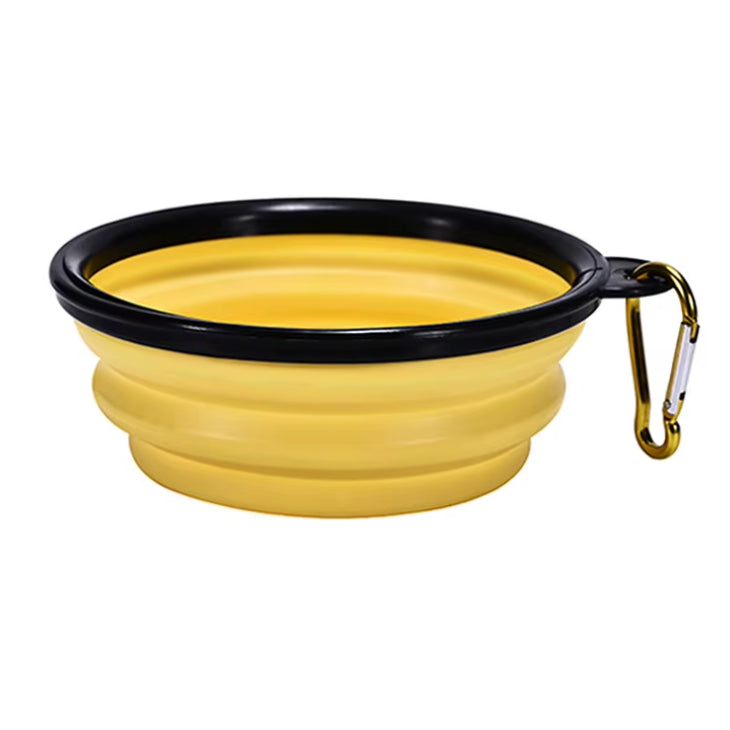 Bol Groomie pliabil pentru căței – 350 ml – culori fashion